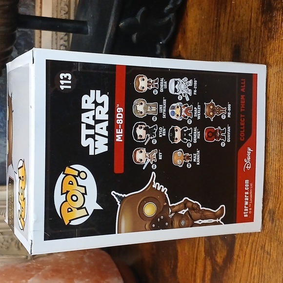 FIRM $$ Disney Star Wars ME-8D9 Pop Vinyl Figure - Brown and Black - Picture 5 of 5